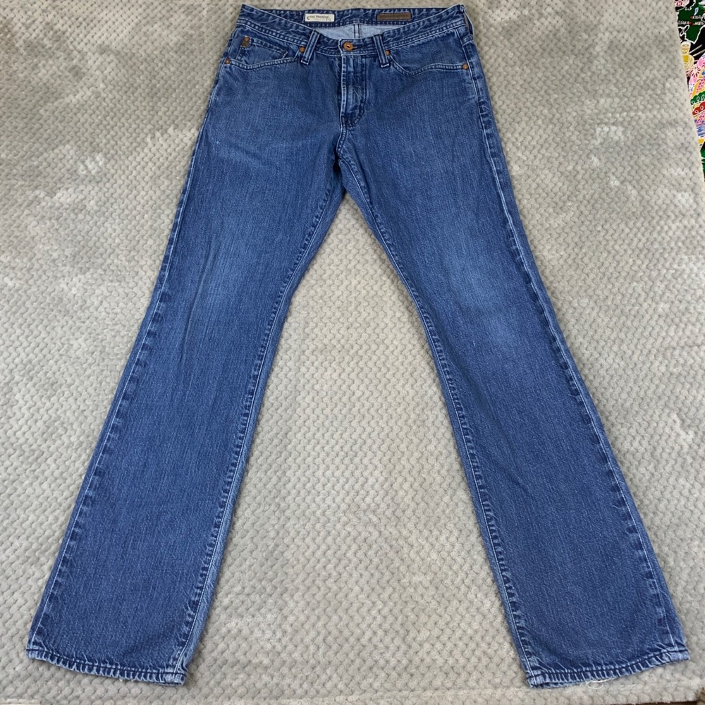 AG Adriano Goldschmied The Protege Jeans Mens 31x34 Blue Straight Leg 1049RNGPEK